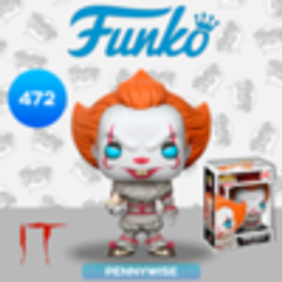 Фигурка Funko POP! Movies IT Pennywise with Boat (472) 20176