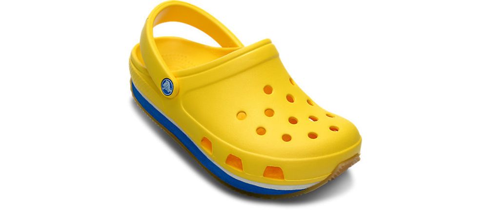 Kids crocs yellow cheap