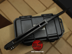 Нож Medford Knives Marauder-H Tanto - темная ркоять, темный клинок