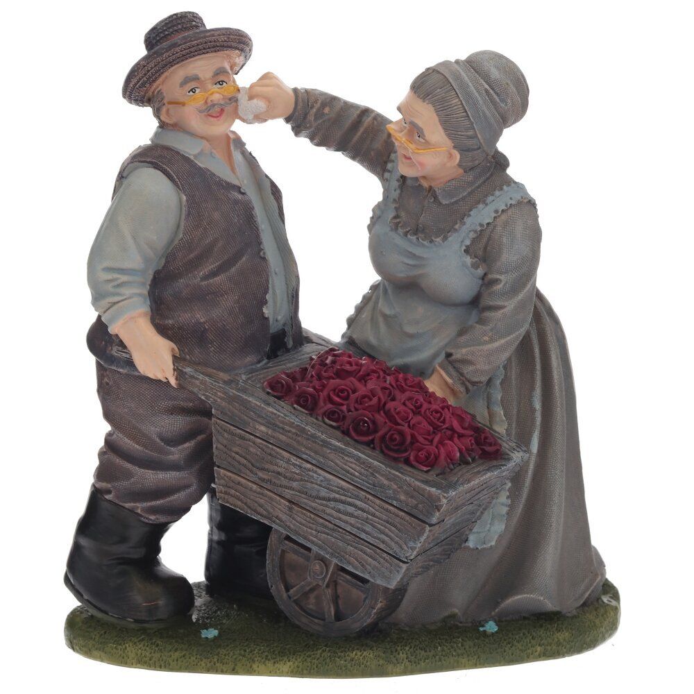 GAEM Фигурка декоративная "Бабушка с дедушкой", L18 W14,5 H19,5 см, 2в.