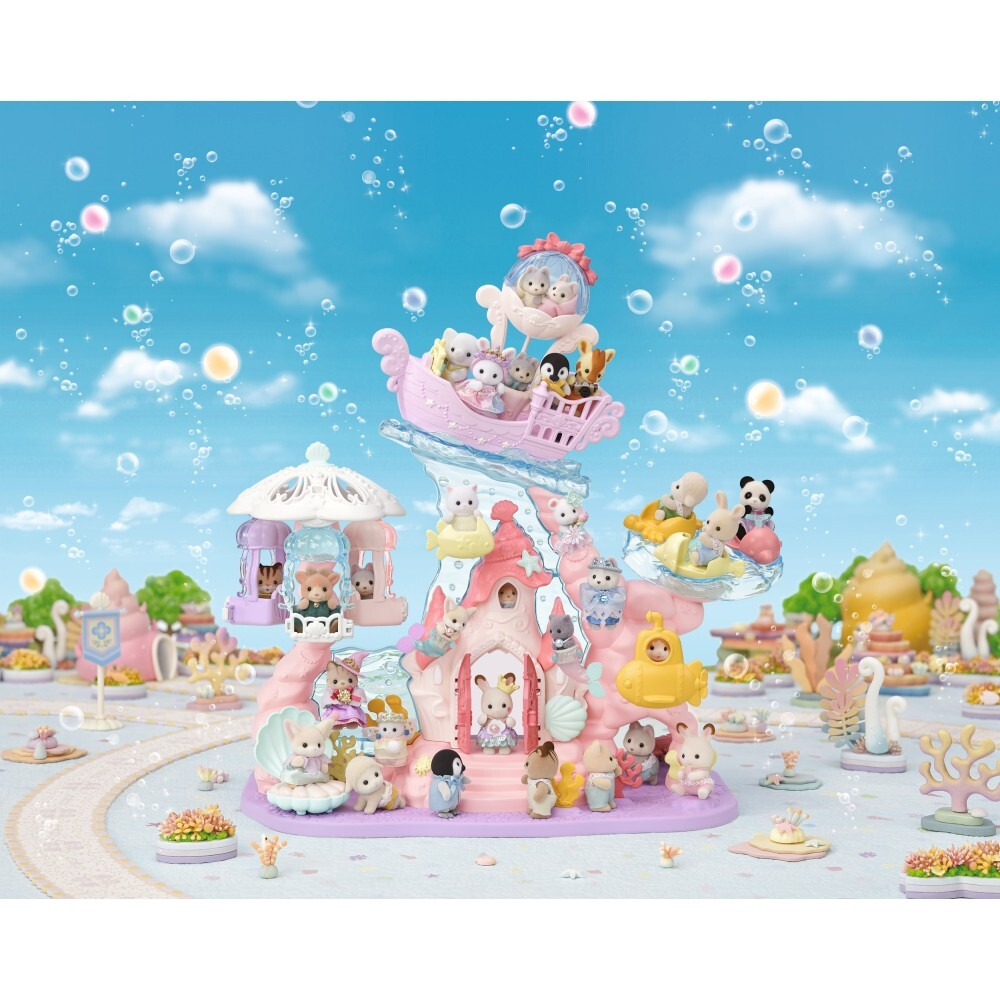 Sylvanian Families - Набор "Дворец русалок" с фигурками 5701 / артикул   5701  / GTIN 5054131057018