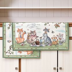 НАБОР ПОЛОТЕНЕЦ ИЗ 2Х ШТ "ПАЛЬЧИКИ ОБЛИЖЕШЬ",40Х60СМ, 100% ХЛОПОК