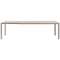 Стол раздвижной Tevere, 210-275х100 см, бежевый