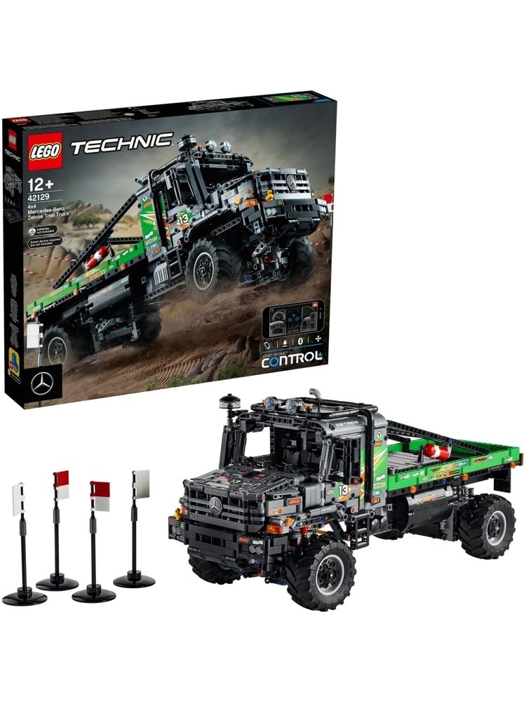 Конструктор LEGO Technic 42129 Полноприводный грузовик-внедорожник Mercedes-Benz Zetros