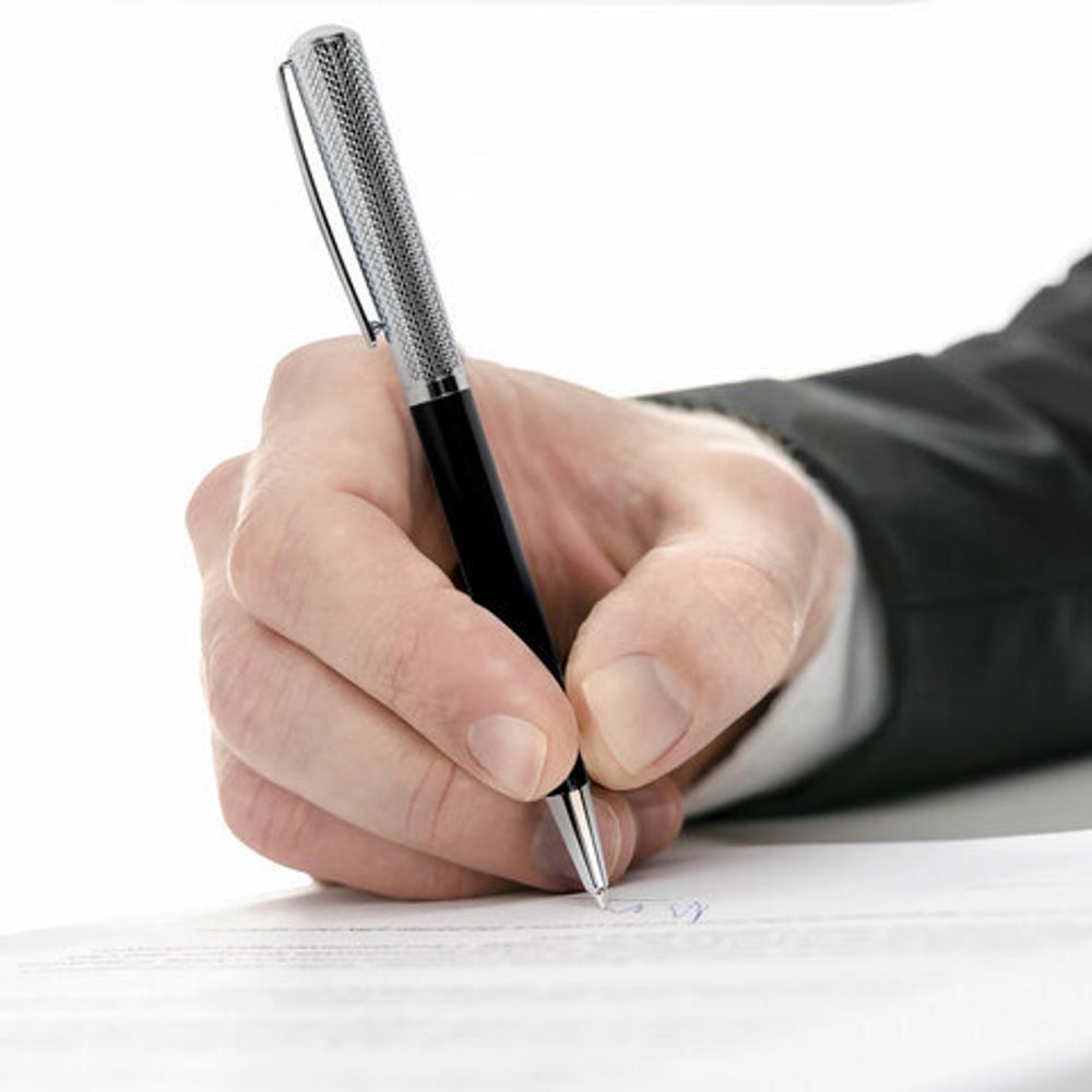 Ручка подарочная шариковая GALANT "Hector", корпус черный/серебро, детали серебро, узел 0,7 мм, линия письма 0,5 мм, синяя, 144173