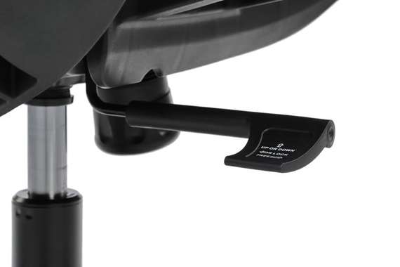 Кресло Miro 6249A Черный пластик/Серый