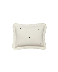 Zara Home наволочка декоративная из хлопка, молочный, 30x40 см · 6614/008