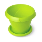 Кашпо Флориана с поддонником 5,4л Д270 салатовое С387САЛ (комплект 8 шт)