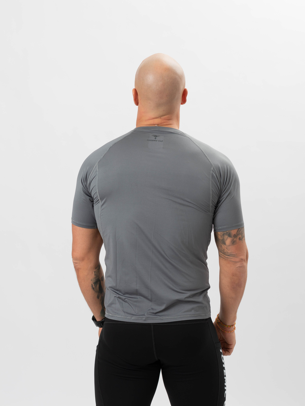 Спортивная футболка DRI FIT реглан TOTEMIC CLO сталь