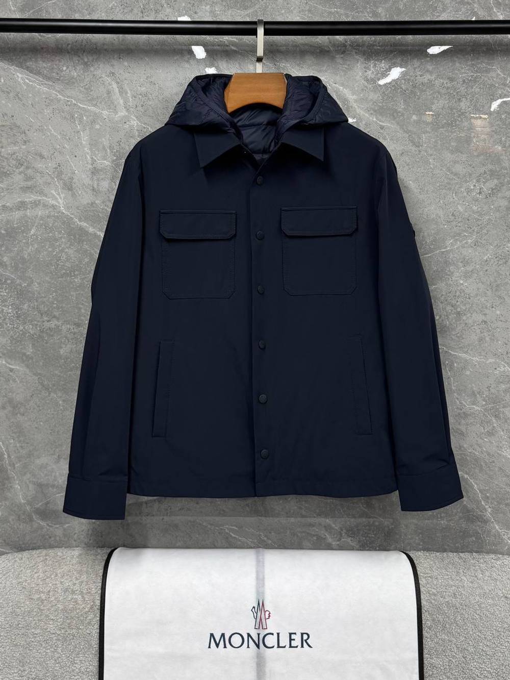 Куртка Moncler с съемной подкладой