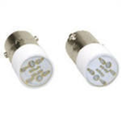 Лампа сменная светодиодная BA9S 24 В зеленая