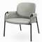 Лаунж-кресло Lok, серое