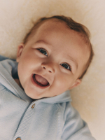 Комбинезон вязаный для малышей Next E16-002, Голубой