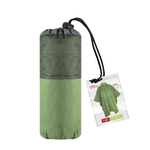 Дождевик "Пончо" EVA, зеленый, с чехлом, 120мкм, Komfi