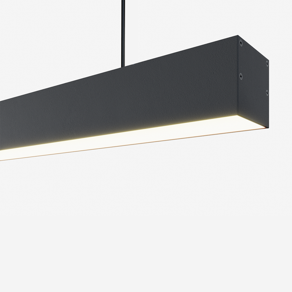 Светильник светодиодный подвесной на тросах, линейный профильный AltoLight LINE-500 2825