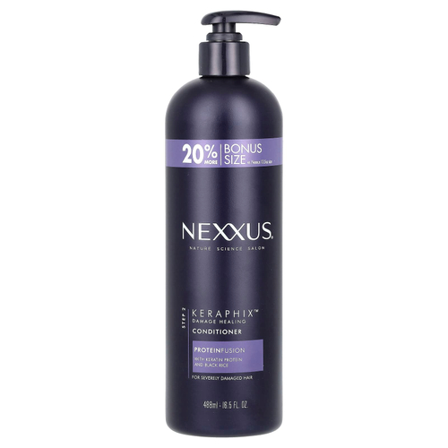 Nexxus, Keraphix ™, кондиционер, для сильно поврежденных волос, 488 мл (16,5 жидк. унц.)