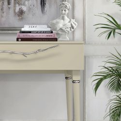 Консоль Арт Колор matte Классик Сильвер Серый шелк матовый