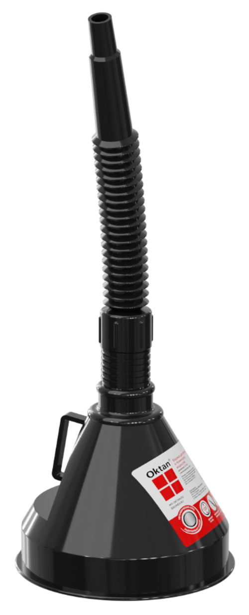 Воронка Oktan, пластиковая, латунное сито, D=135 мм