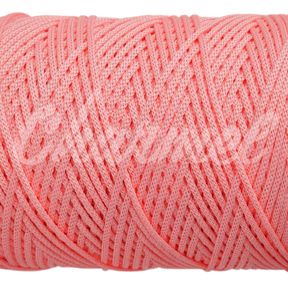 Coral polyester cord 2 mm