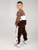 Спортивный костюм детский теплый, оверсайз