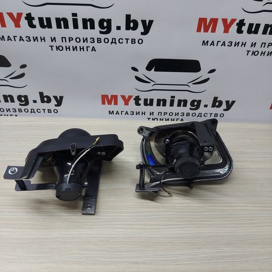 Противотуманные фары black для Mercedes E W210