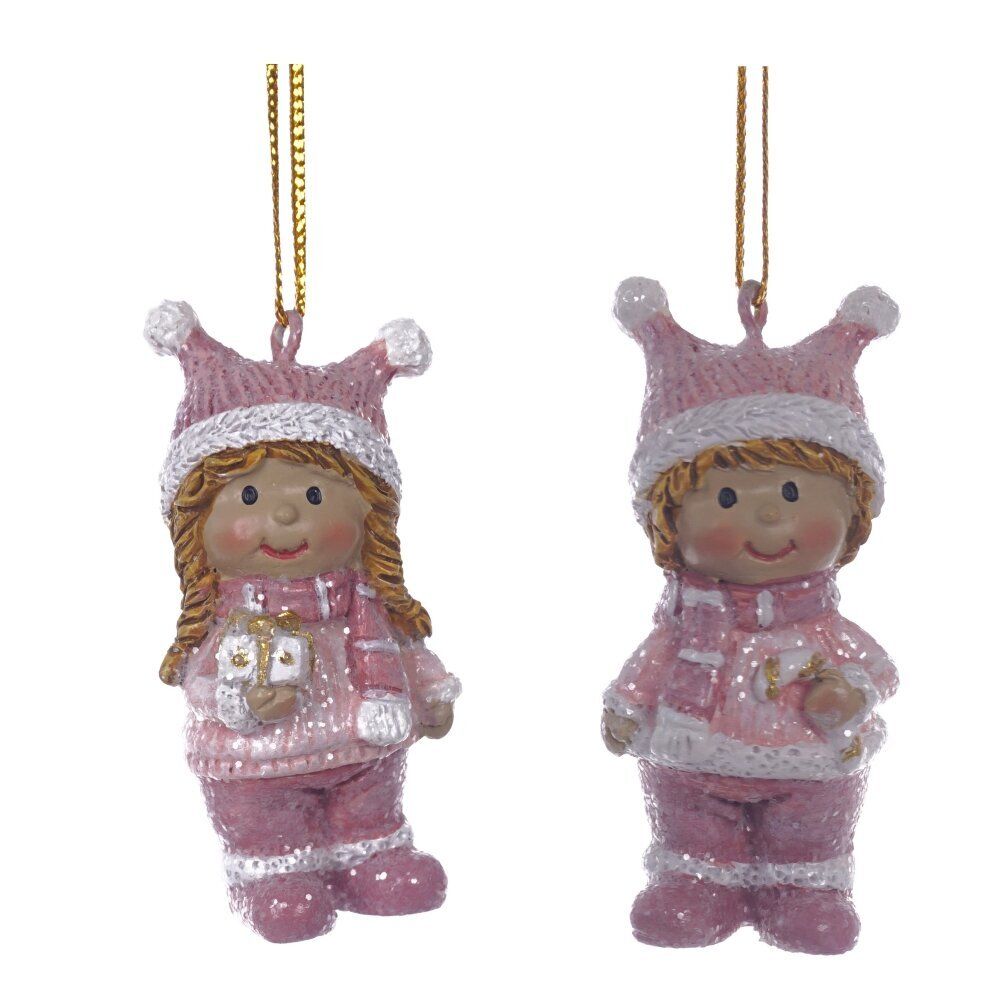 GAEM Фигурка декоративная подвесная "Дети", L3 W2,5 H6,5 см, 2в.