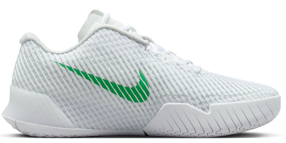 Женские Кроссовки теннисные Nike Zoom Vapor 11 - white/kelly green