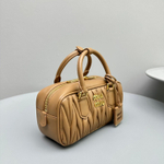 Miu Miu Matelasse Nappa Leather Top Handle Bag 24 cm