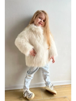 Шуба искусственная демисезонная