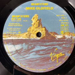 Винтажная виниловая пластинка LP Mike Oldfield Incantations (Германия 1978)