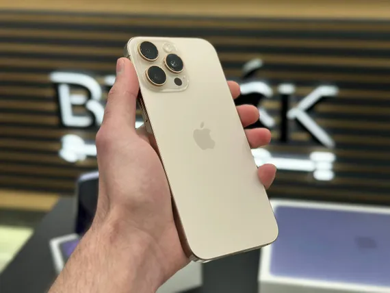 Б/У Телефон Apple iPhone 16 Pro Max Desert 256Gb 91% (C07WGHVQYC)
