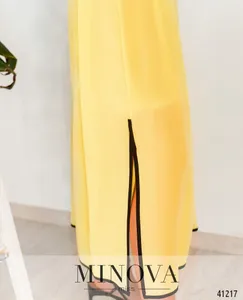 Платье 1069Н-жёлтый Minova