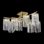 Citilux AXIS CL313283 Люстра хрустальная потолочная Бронза