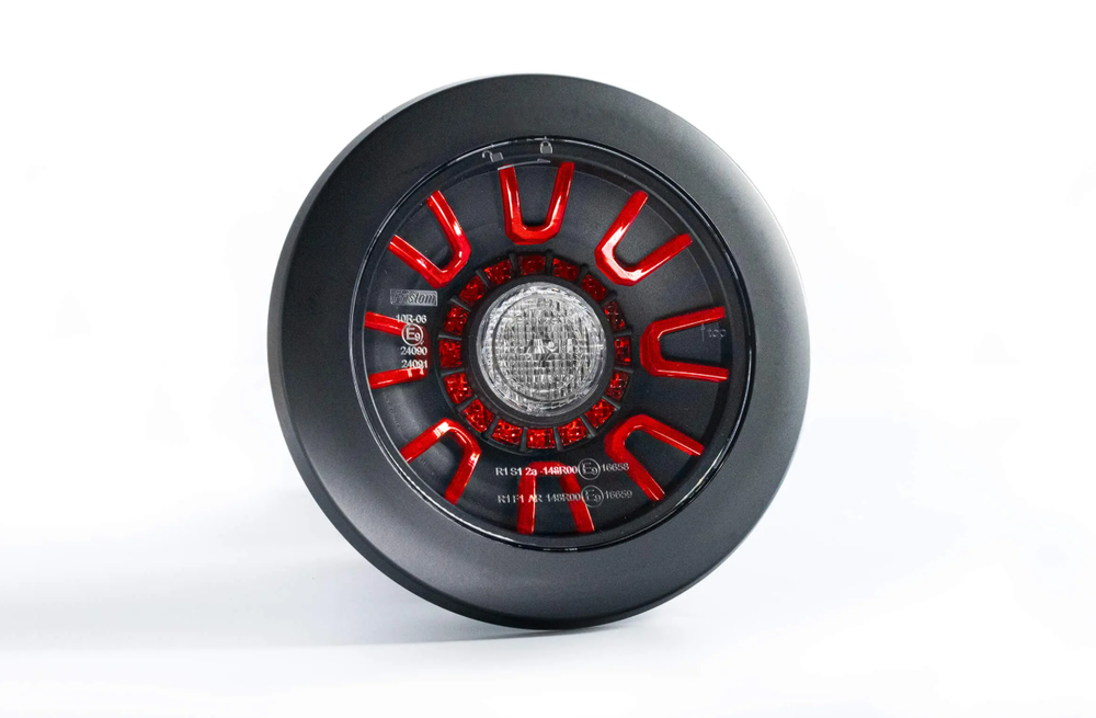 Фонарь заднего хода Fristom FT-314 LED BLACK 3-функциональный 12/36V