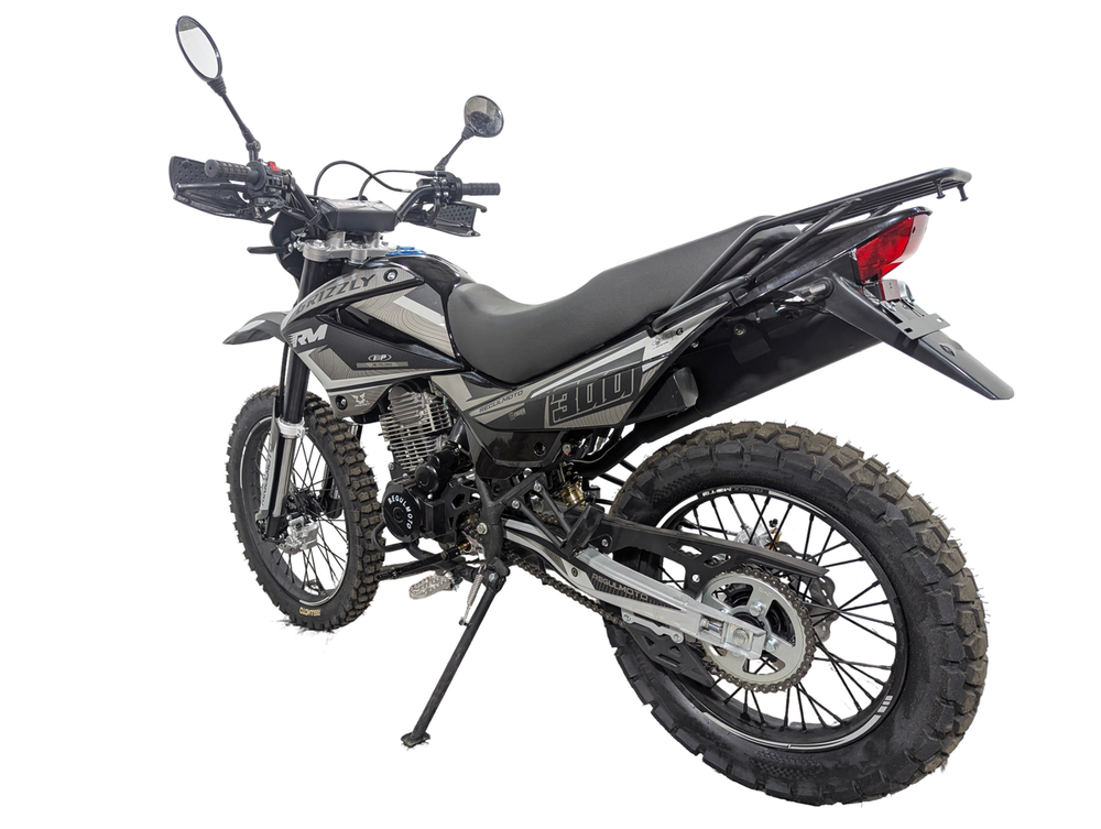 Мотоцикл Regulmoto Grizzly Черный-серый