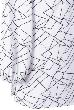 Блузка женская 3246ЛПА, графика #176Грз093246ЛП