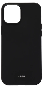 Чехол-накладка Kzdoo Q Series для Apple iPhone 14 Pro силиконовый (черный)