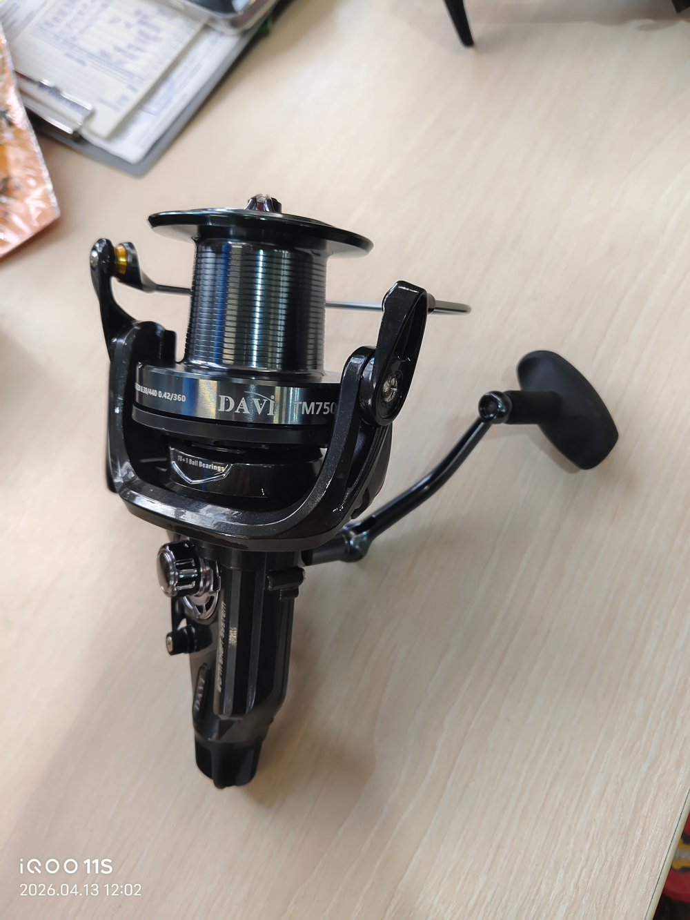 КАТУШКА DAVi ТМ 7500( 4.7:1 ПЕРЕДАТОЧНОЕ ЗНАЧЕНИЕ) (10+1 ПОДШИПНИКОВ )