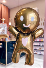 ПД Шар фигура "Пряничный человечек" 34"/86 х 23"/58 см (БГ-30)