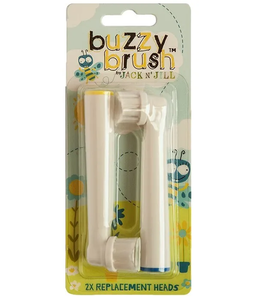 Jack N"Jill JNJ-221013 Сменные насадки для щетки NEW Баззи (2 шт)
