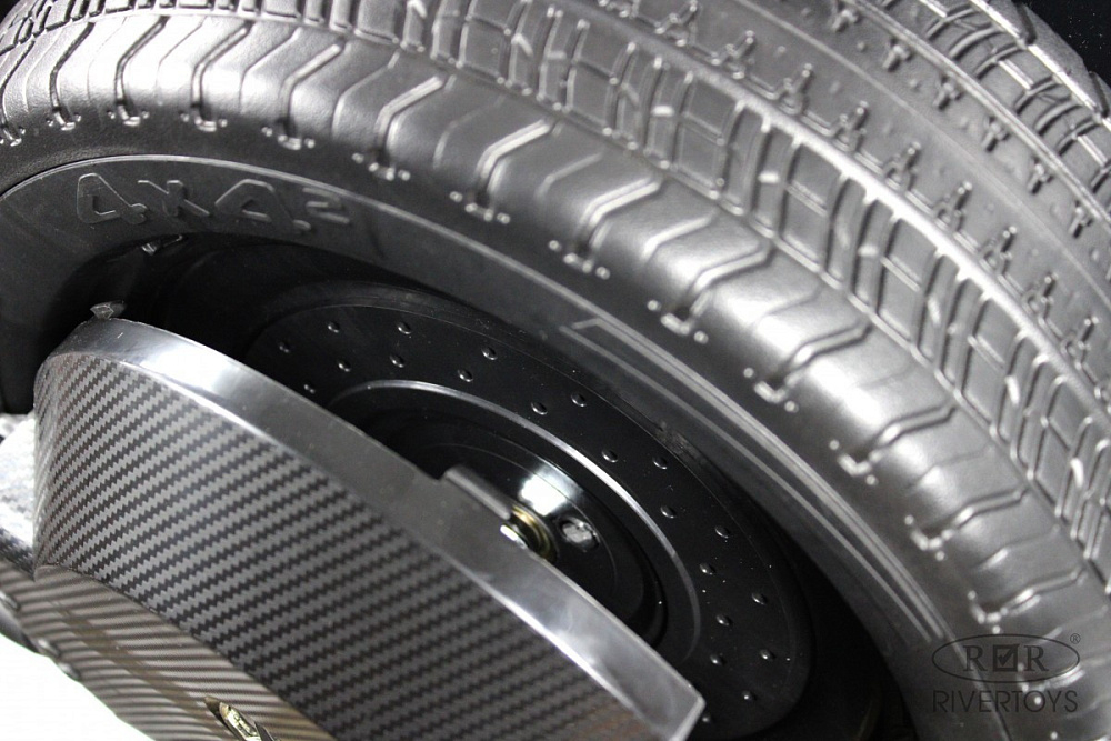 Детский электромобиль RiverToys Mercedes Benz G63 Y777YY BLACK-GLANEC/черный глянец