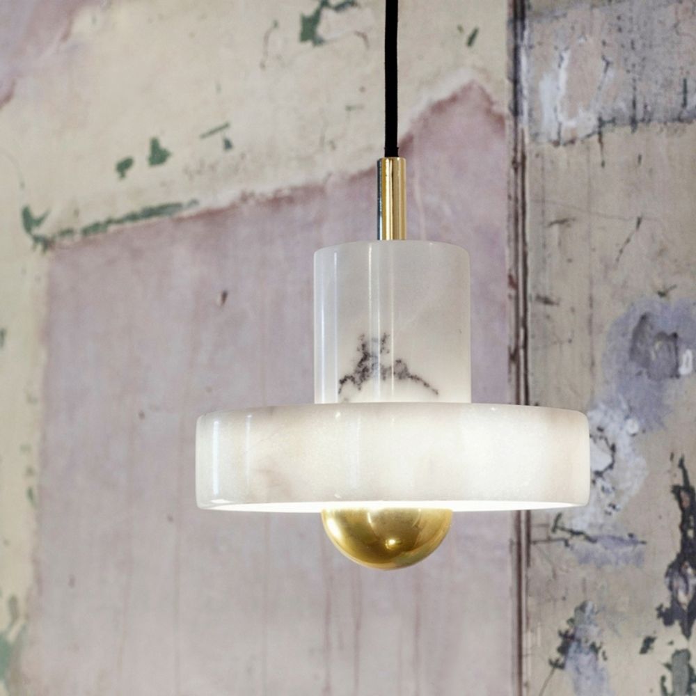 Подвесной светильник STONE PENDANT White by ImperiumLoft