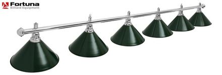 Светильник Fortuna Prestige Silver Green 6 плафонов