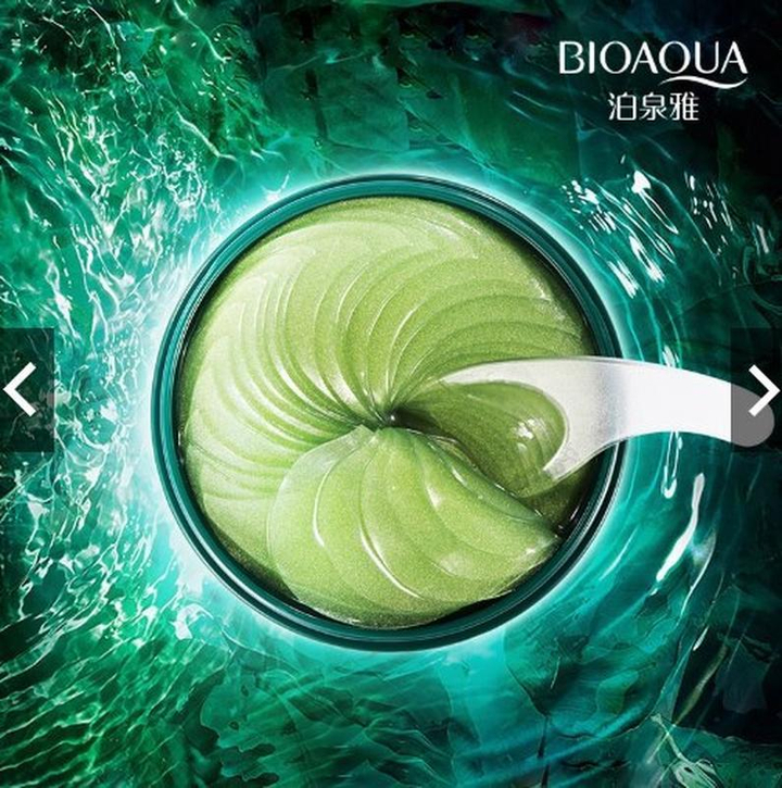Патчи для глаз Bioaqua Омолаживающие с морскими водорослями 60 шт