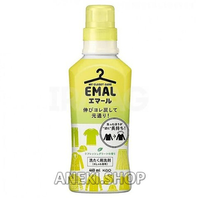 Средство для стирки деликатных тканей с зелёного яблока и цитрусов 460 мл KAO Aimard