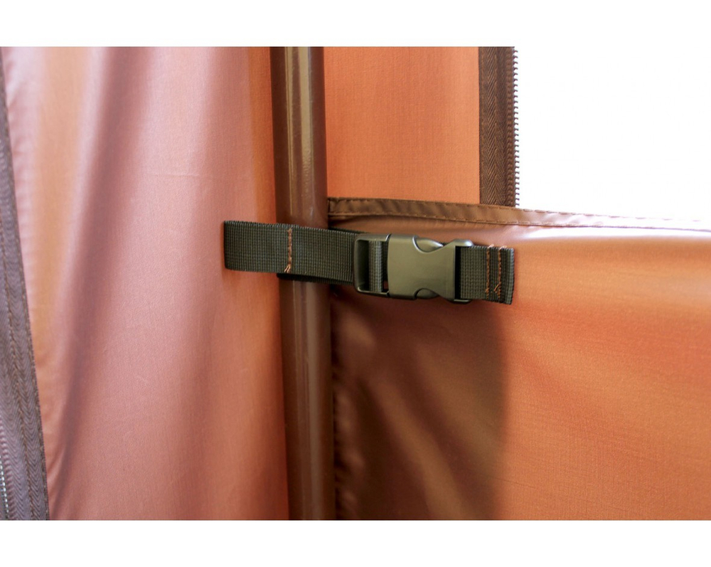 Шатер торговый 3.0х3.0 (Каркас Люкс В комплекте 4 глухие стенки и волан.)