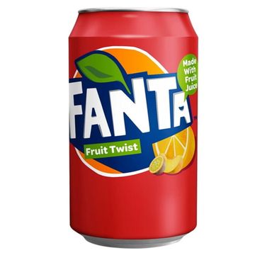 Газированный напиток Fanta Fruit Twist фруктовый твист, 330 мл (Англия)