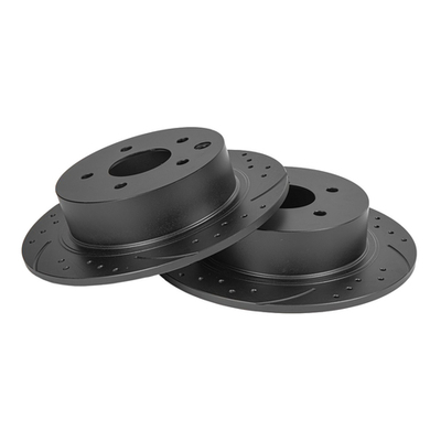 Диск тормозной GANZ задний перфорированный PRO-Line с покрытием (комплект - 2 шт) NISSAN Juke / Qashqai 06 Арт.: GIJ06002S