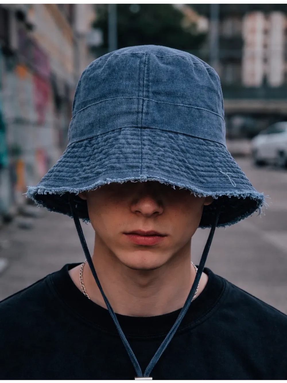 Панама джинсовая