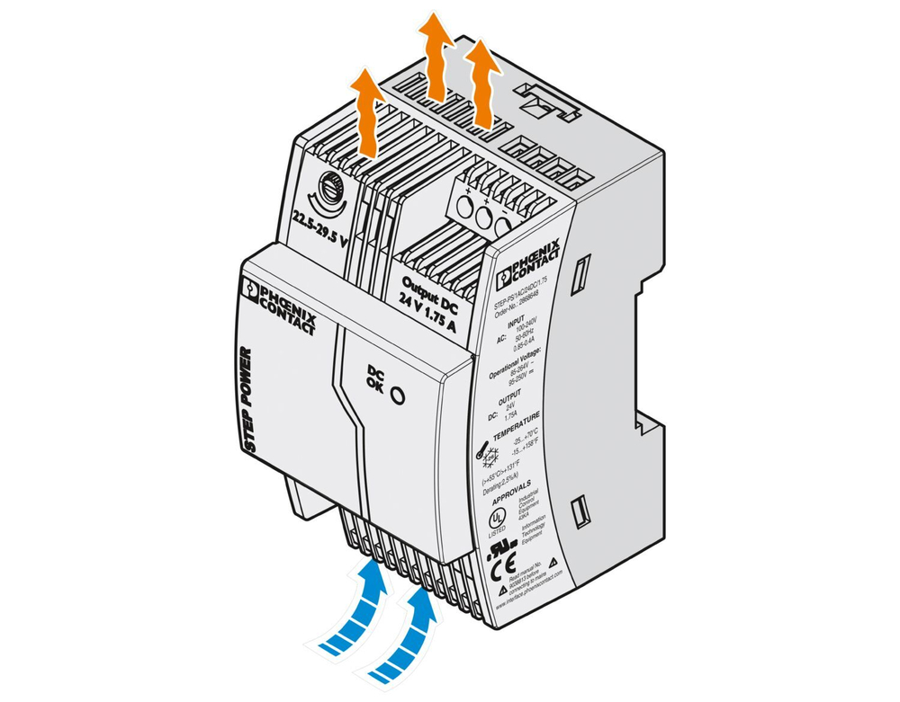 2868648 - STEP-PS/ 1AC/24DC/1.75 - Источники питания